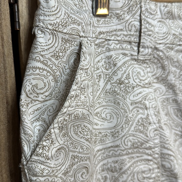 Lee Natural Fit Paisley Cream Just Below The Waist Skort 8M - Picture 3 of 9